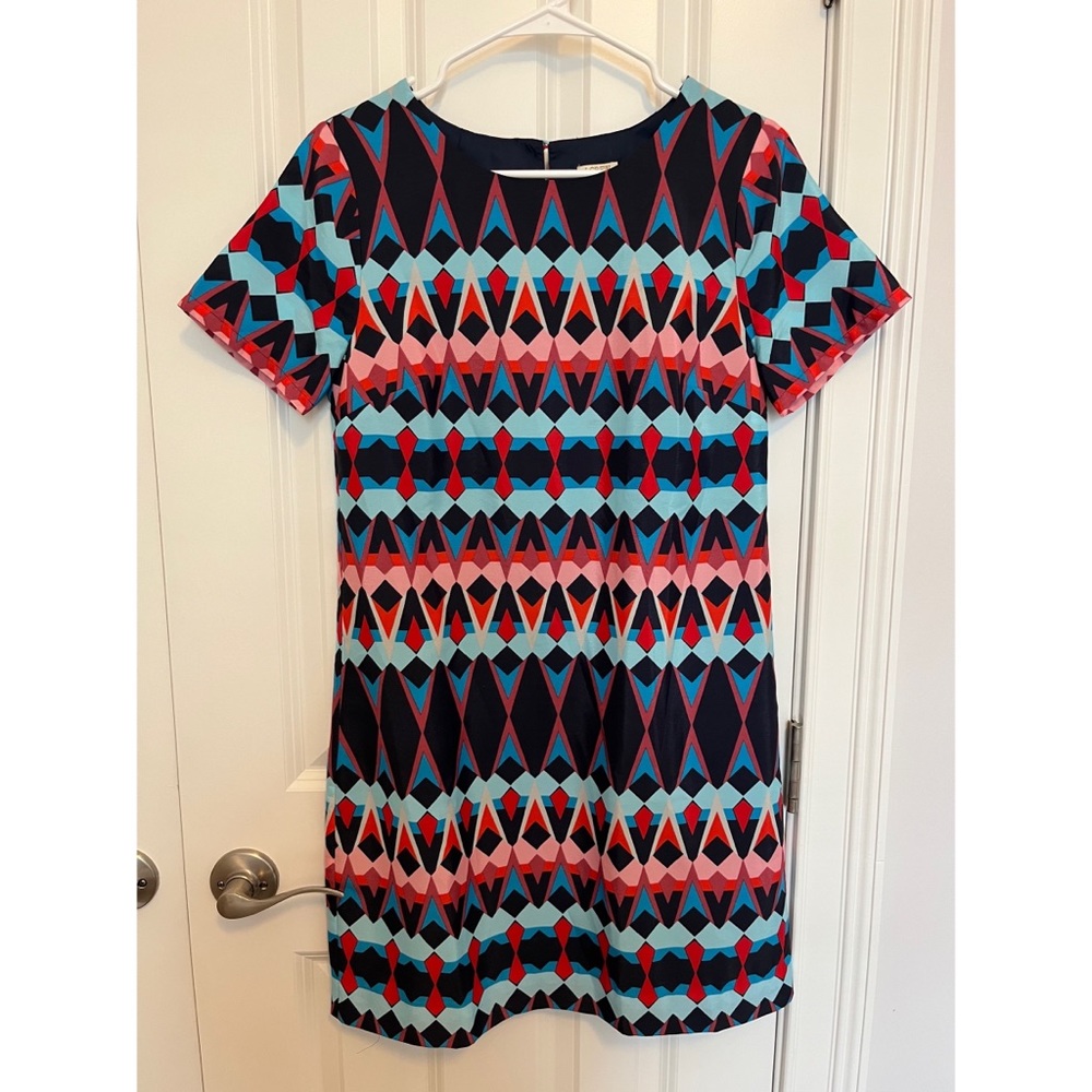 JCrew Art Deco Shift Dress